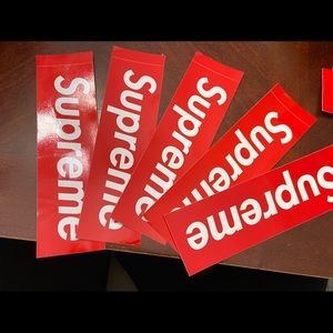 Supreme stickers